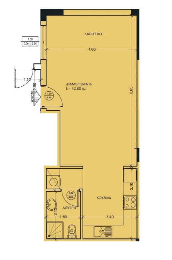 Floor plan I-6