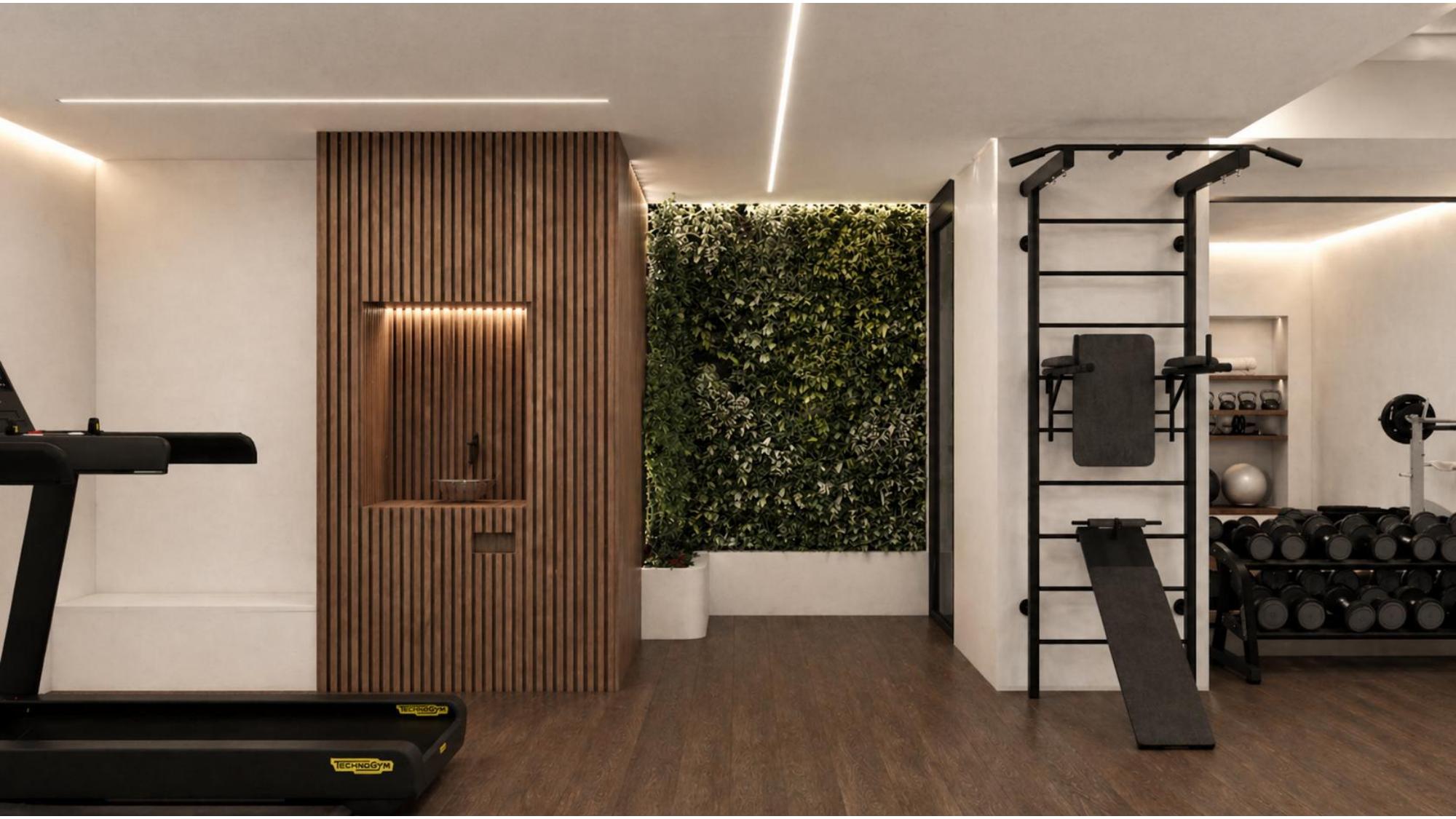 Спортзал для резидентов (60 м²)