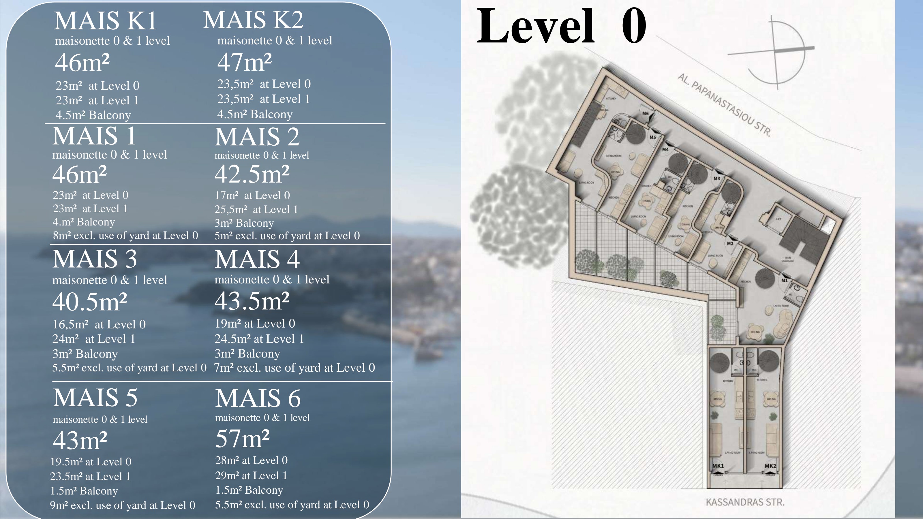 Floor plan M-1