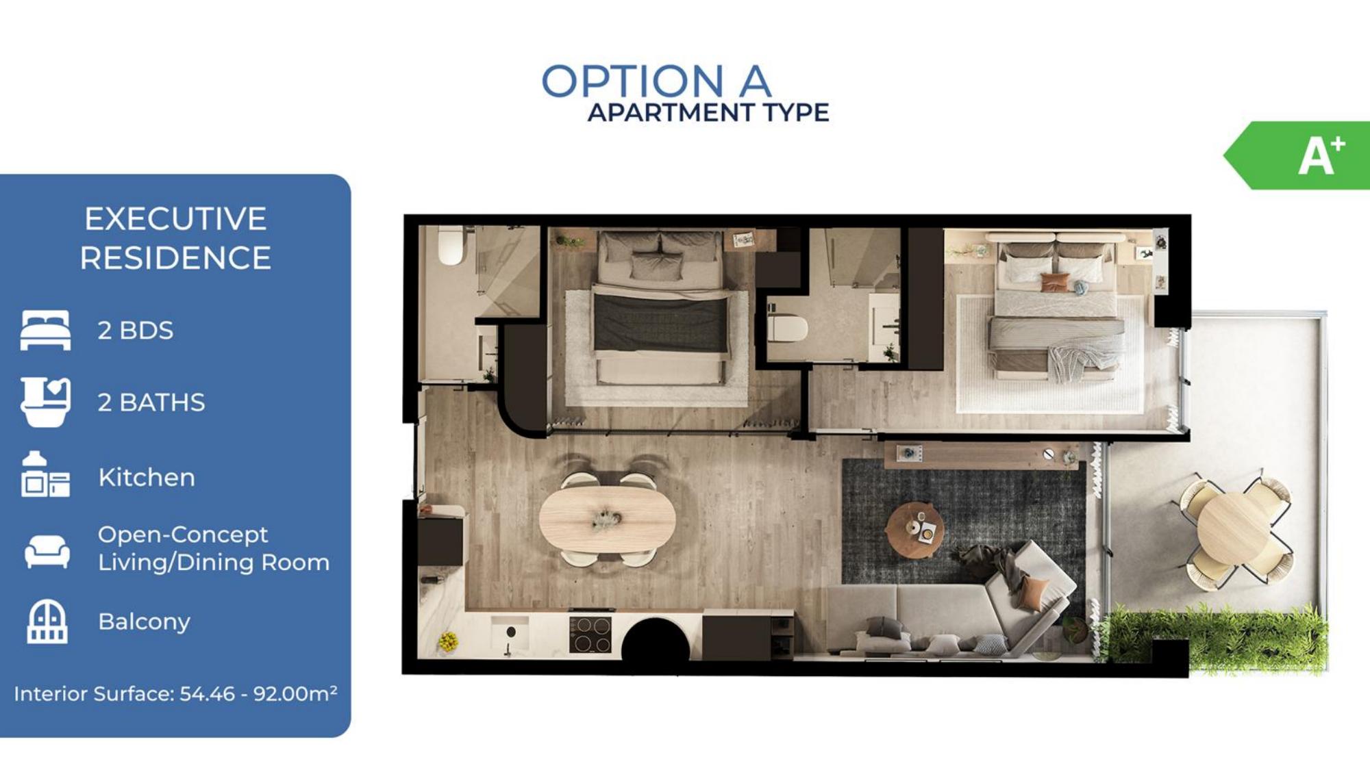 Floor plan EXECUTIVE